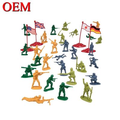 Custom Army Man OEM Soldaten Actionfiguren Spielsatz Militärische Plastikfiguren