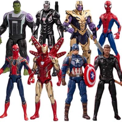Superheld PVC Cartoon Charakter Statue Kinderspielzeug Spider Man Geburtstagsgeschenk