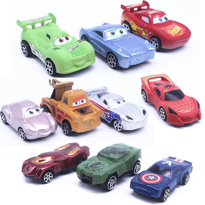 Maßgeschneiderter Hersteller Zeichentrickfilm Pixar Cars Racing Series Jackson Storm Cruz Smokey 1:43 Diecast Metalllegierung Fahrzeug Spielzeug Boy Kid Gif