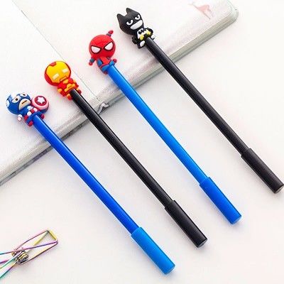 Custom Cool 3D Cartoon Figure Spielzeug Kugelschreiber Kopf Topper Kinder Spielzeug Kugelschreiber