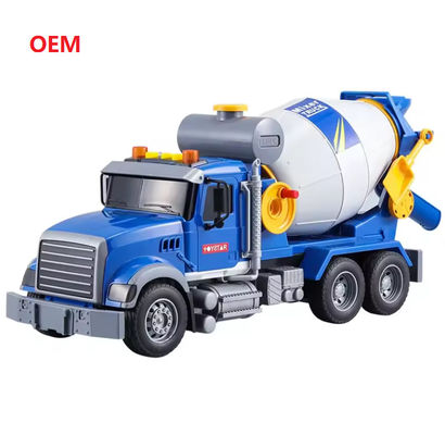 Zusammengestellte Mixer Truck Farbe Kunststoff zurückziehen Autospielzeug für Kinder nur OEM