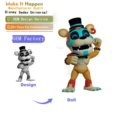 OEM PVC Figuren Custom Art Vinyl Spielzeug OEM Cartoon Actionfigur Vinyl Miniaturfigur