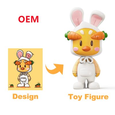 Unisex-Action Figures in jeder Pantone-Farbe für die Herstellung