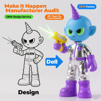 Professionelles OEM-PVC-Spielzeug mit 20 Jahren Erfahrung